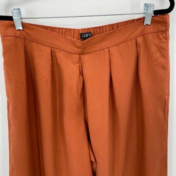 NWT Loft wide leg pleated pant size MT - Picture 2 of 5